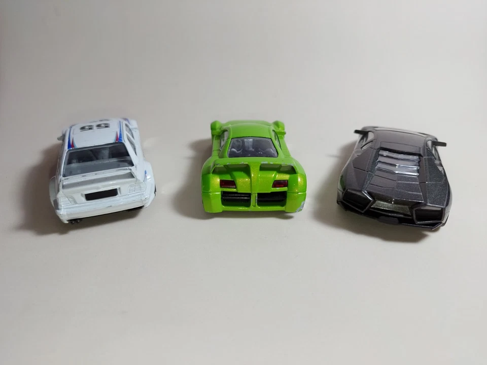 Lotto 3 Modellini BMW M3 Giugiaro Prima Lamborghini Reventon 1/43 Burago Mondomo - Immagine 2 di 4