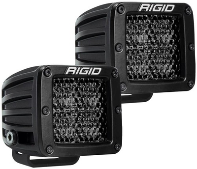 #ad Rigid Industries D Series PRO Midnight Edition Spot Diffused Pair $279.99