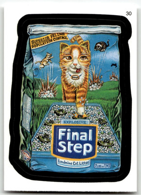 2005 Topps Wacky Packages Sticker Card #30 Final Step