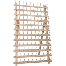 Wooden Thread Storage Rack for Sewing  Embroidery
