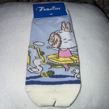 1 Pair Socks with Monster in the pool Kids Up to Size 2 35-41 