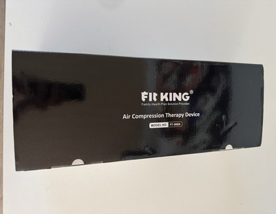 FIT KING Luftkompressionsmassagegerät Beine/Fuß FT-068A Schwarz Handheld