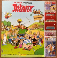 Panini Asterix - 65 Jahre Abenteuer 2024 - Komplett Set - 264 Sticker & Album