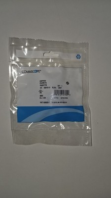 Lot of 19 CommScope UNJ600-BL Uniprise Keystone Jacks   Blue   New Sealed