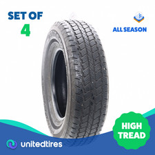 Set Of 4 Used 25575r17 Bridgestone Dueler At Rh-s 115t - 9-9.532 Set Of 4 Used 25575r17 Bridgestone Dueler At Rh-s 115t - 9-9.532