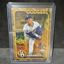 Topps 2025 Gilded Champions Yoshinobu Yamamoto Auto /50 Dodgers