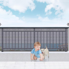 Banister Guard for Baby 10X3Ft Balcony Safety Net for Kids,Stair Safety Net for