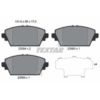 Textar BremsbeläGe Vorne FüR Nissan Almera Tino Primera Kombi Honda Accord VI