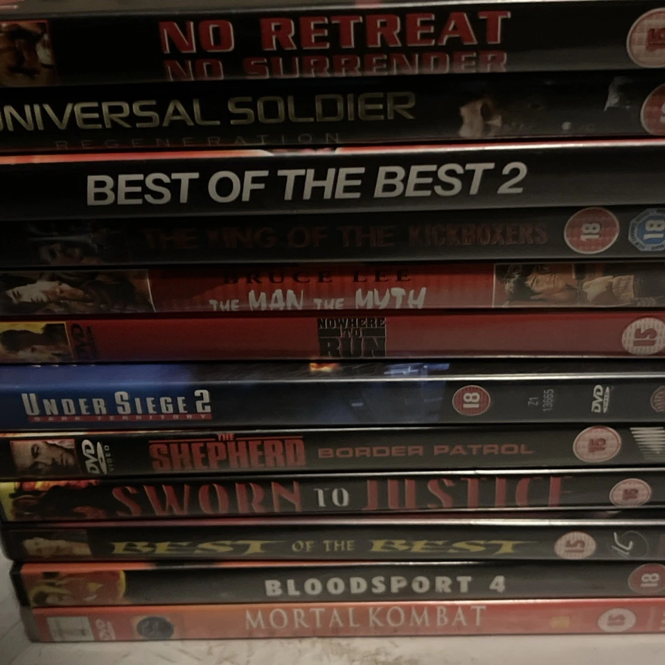 Martial Arts - Various DVDs/ Bundle Job Lot X 12 / Good To / Vgc - 02 - Image 4 of 4