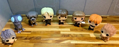 Funko Pop! HARRY POTTER Lot Of 8 Loose Figures. No Boxes Swell Deal big lot
