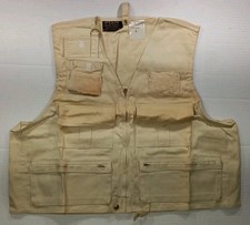 Vintage NESCO Sportsmans Fly Fishing Vest (sz: Large) NIP