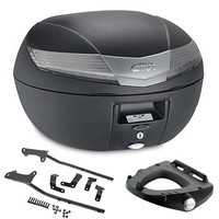 Givi V40NT 40LT Top Case Schwarz Mit BMW R 1200 R Halter 2015-2018