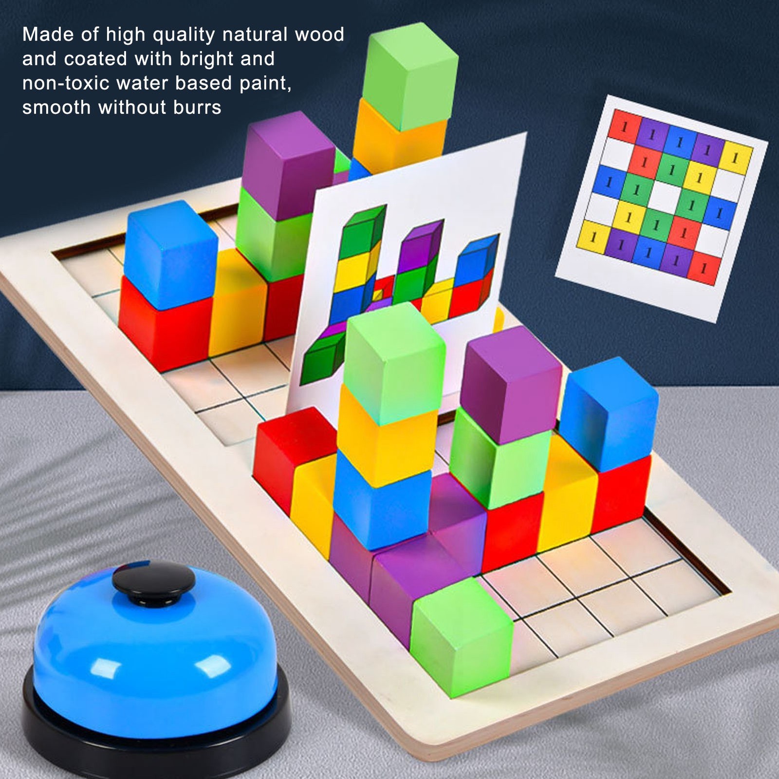 Wooden Building Blocks Educational Toys For Early Education Recommended