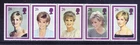 Great Britain 1795a (1791-95) MNH 1998 Diana Princess of Wales Portraits Strip 5