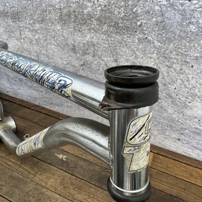 Vintage GT Performer BMX Frame Chrome Old School Freestyle Bike