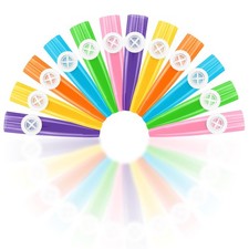 12 Pack Plastic Kazoos Musical Instruments Kids Beginners Party Favor 6 Colors