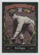 2013 Panini Cooperstown Collection Green Crystal Shard Arky Vaughan #37 HOF 0x5