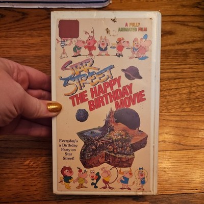 Star Street The Happy Birthday Movie VHS