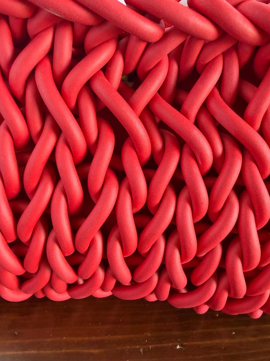 Designer Rosanna Contadini Clutch Handbag  from Italy - "Neoprene Wonder" View 3