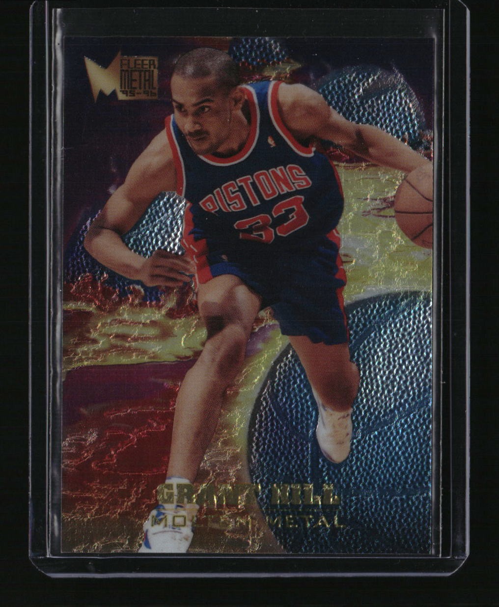 1995-96 Metal #2 Grant Hill Molten Metal