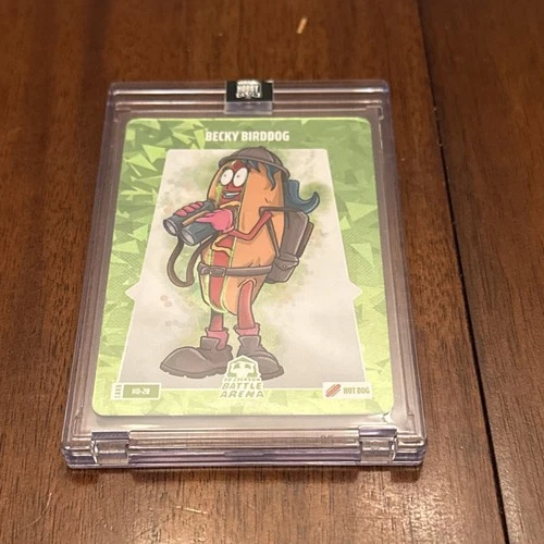 2025 Bo Jackson Battle Arena Blast Edition Beck Birddog Hot Dog Green Foil HD20
