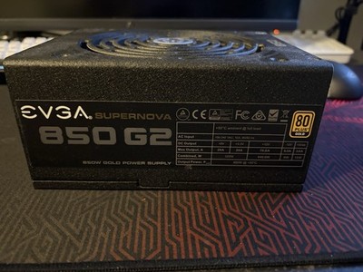 EVGA Supernova 850 G2 80 Plus Gold 850W Modular Power Supply 220-G2-0850