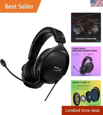 Gaming Headset with 50mm Drivers & Active Noise Cancelling - Cloud Stinger 2