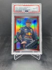 2021 Topps Chrome Formula 1 F1 Max Verstappen Red Green SP PSA 10 #55