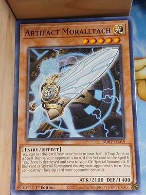 Artifact Moralltach SDBT-EN019 Structure Deck: Beware of Traptrix 1st Edition