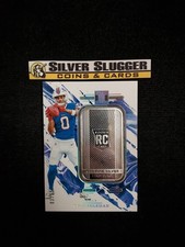 2024 Keon Coleman Panini Impeccable 1oz Troy Silver Bar /25 RC Buffalo Bills