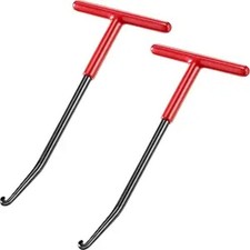 2 Pieces Exhaust Spring Puller Tool Hooks Tool Exhaust Hangers Removal T Hand