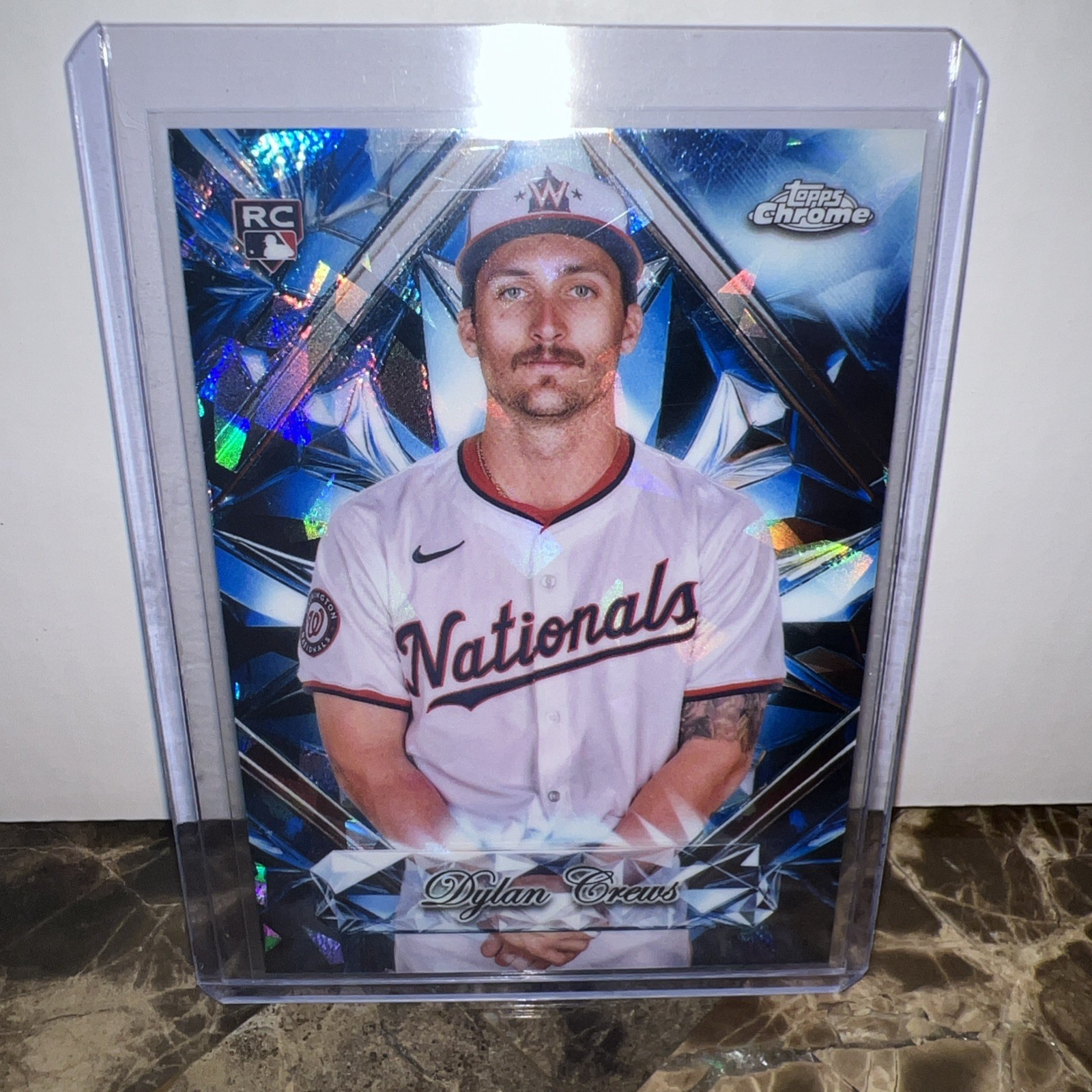 2025 Topps Chrome Sapphire Dylan Crews Sapphire Selections SS-12 Rookie
