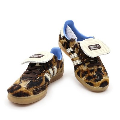 adidas gazelle silver green womens adidas Samba Pony Wales Bonner Leopard – amzunit main image 0