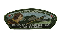 2010 Jamboree Daniel Boone Council NC JSP GRN Bdr (VT955)