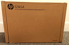 Brand New HP E24i G4 24" WUXGA IPS Monitor 1920x1200 - Sealed - Distressed Box