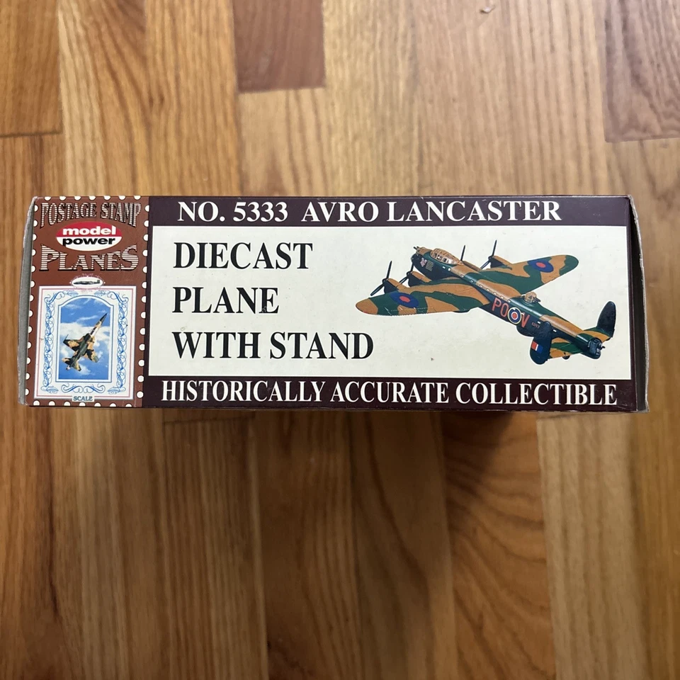 Model Power Die Cast Historical AirPlane No. 5333 Avro Lancaster British Bomber - Image 2 of 4