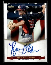 2012 Panini USA Baseball #RO Ryan Olson 18U National Team Signatures #/349