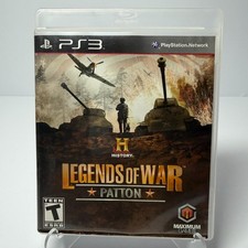 History: Legends of War Patton (Sony PlayStation 3, 2012) CIB