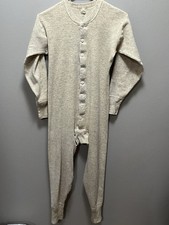 Vintage Men’s Small Munsingwear 50’s Thermal Cotton Long John’s, USA made