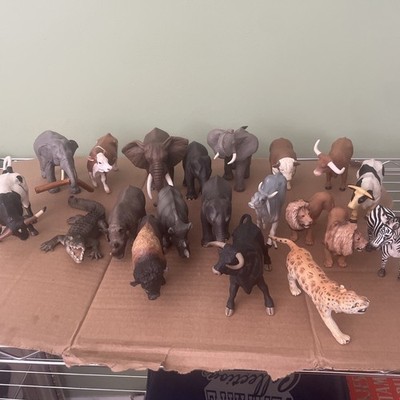 20 Animal Figures Schleich And Safari Limited   