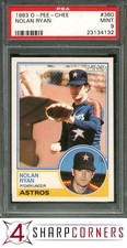 1983 O-PEE-CHEE #360 NOLAN RYAN ASTROS HOF PSA 9