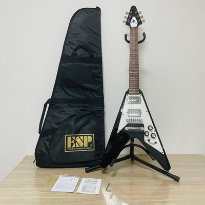 Rare Grass Roots GR-FV-32 Mini Flying V Electric Guitar with Built