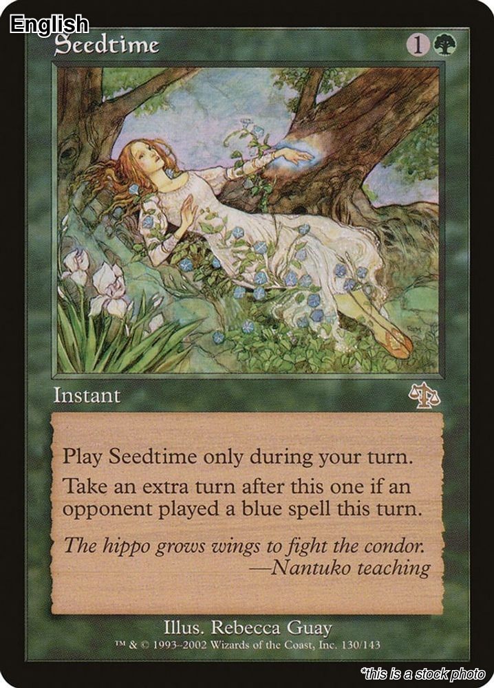 Seedtime EN [JUD - 130] - LP TCG MTG