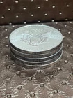 Lot of 5 - 1 oz American Silver Eagle Coins (2019)