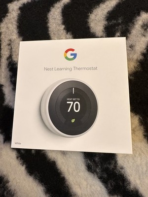 WORKING TESTED Google Nest Learning Thermostat 3rd Generation 