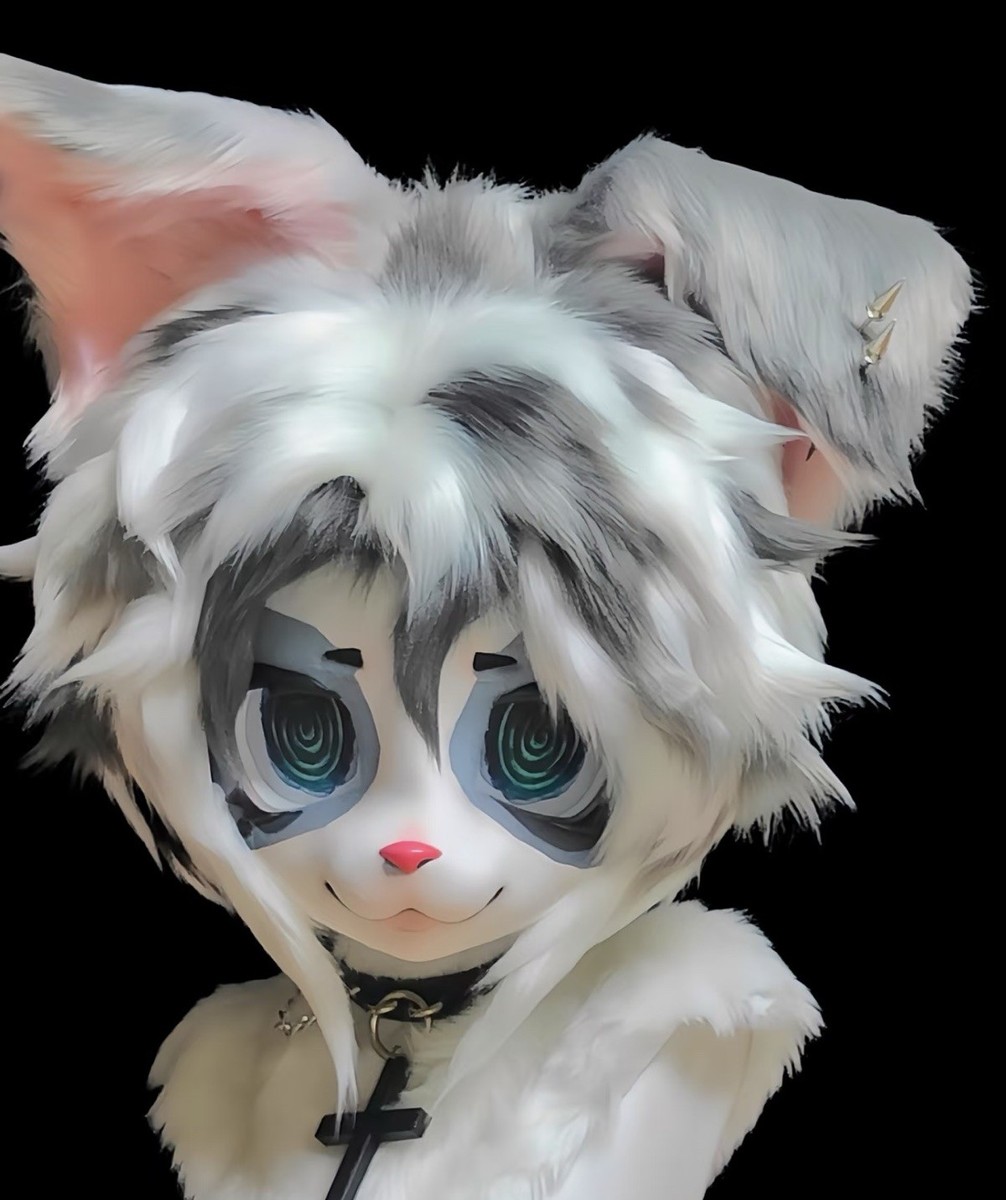 Fursuit Head Kigurumi ケモノ 着ぐるみ ダブルレイヤー Kigurumi Fursuit Head | eBay