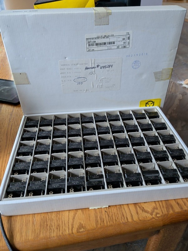 Quantity 100  GBPC1204 12 amp 400V Bridge Rectifiers