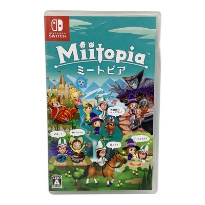 Nintendo Miitopia Switch Game Excellent Condition JAPAN
