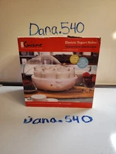 Euro Cuisine YM80 Electric Yogurt Maker Machine Promotes Gut Health New 