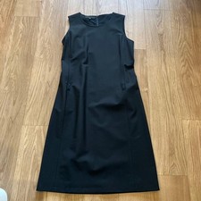 PRADA Black Sleeveless Dress Size 38 Used